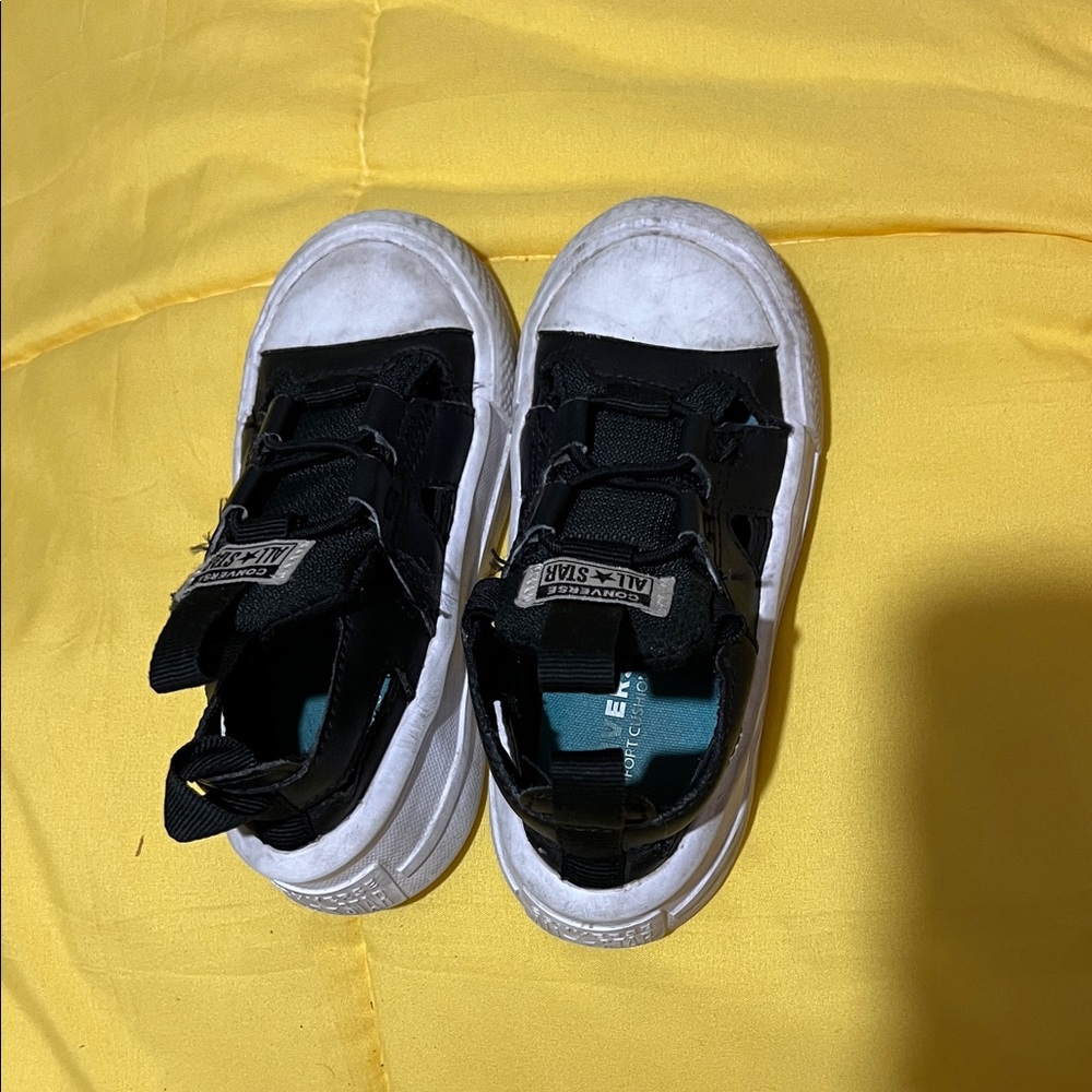 Converse Kids Black and White Sandals